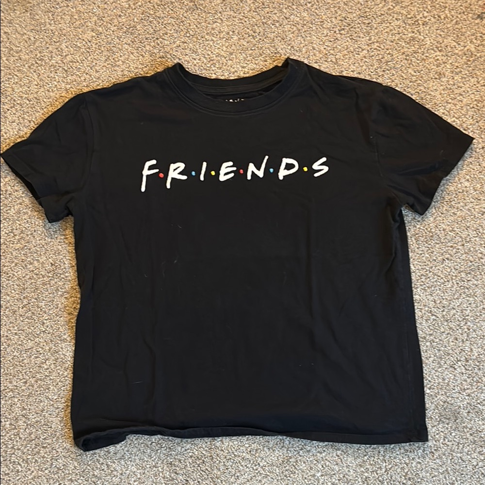 Black ‘Friends’ T-Shirt
